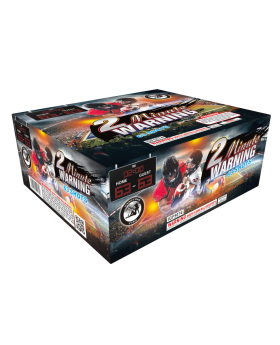 2 Minute Warning 500 Gram Aerial Repeaters Hardcore Pyro