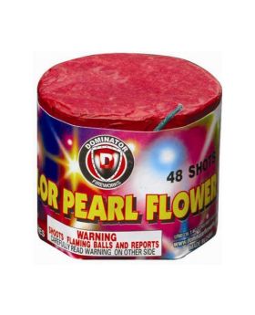 48 Shot Color Pearl Flower 200 Gram Aerial Repeaters Dominator