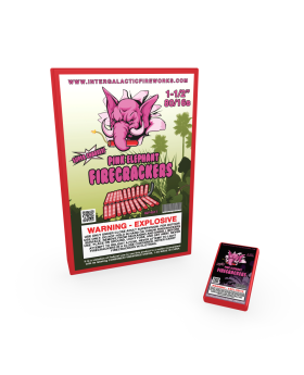 Pink Elephant 80/16's Firecrackers Pink Elephant