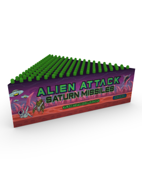 Alien Attack Saturn Missiles Planet X