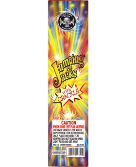 Jumping Jacks With Crackle 6/100 Ground Spinners Cuttingedge