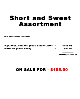 Short & Sweet Assortment