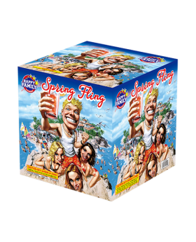 Spring Fling 500 G Fountain Happy Family