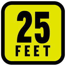 25 Feet